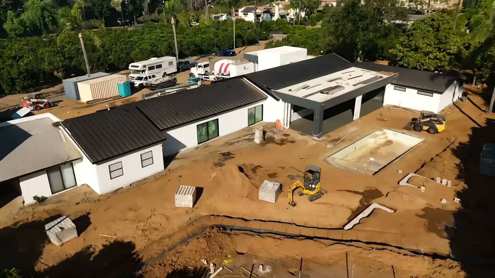 Custom home built by J.O. Construction, general contractor in Chino, CA